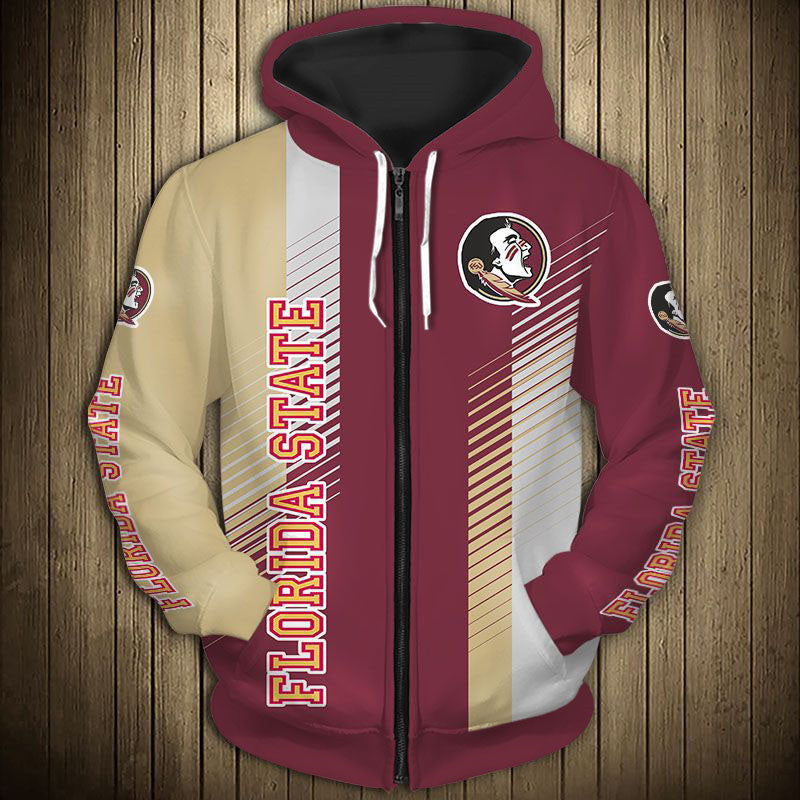 Florida State Seminoles Striped Hoodie - Show Your Spirit